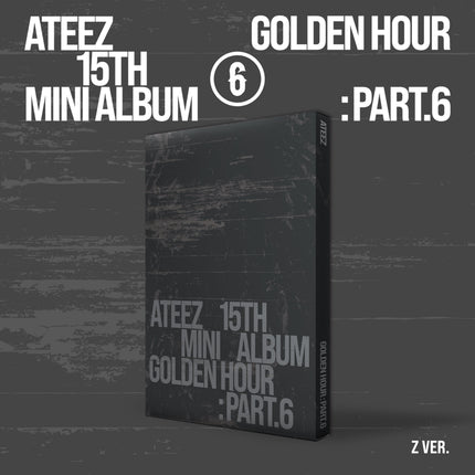 ATEEZ - GOLDEN HOUR : PART.6 15TH MINI ALBUM UNIVERSAL MUSIC GIFT STANDARD Z VER - COKODIVE