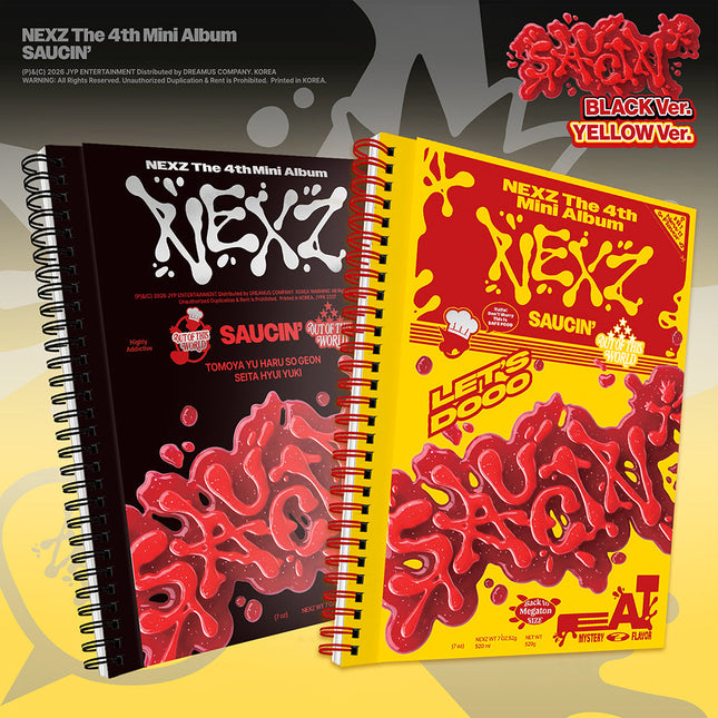 NEXZ - SAUCIN' 4TH MINI ALBUM STANDARD VER RANDOM