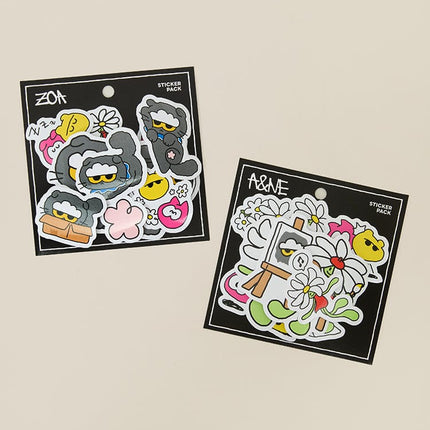 G-DRAGON - ZO&FRIENDS LUCKY SHOP OFFICIAL MD STICKER - COKODIVE