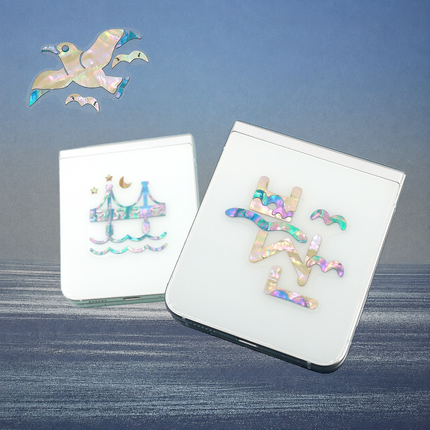 BUSAN INSPIRED MOTHER OF PEARL STICKER - COKODIVE