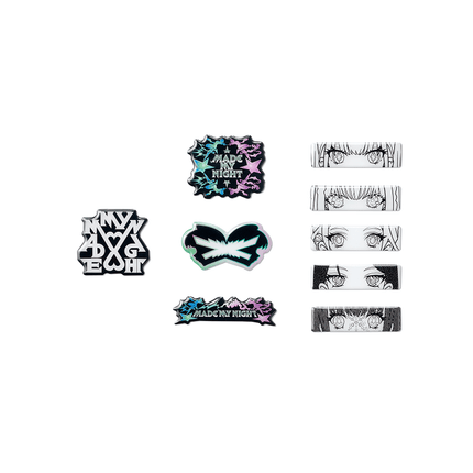 LE SSERAFIM - BRAND OFFICIAL MD STICKER SET - COKODIVE