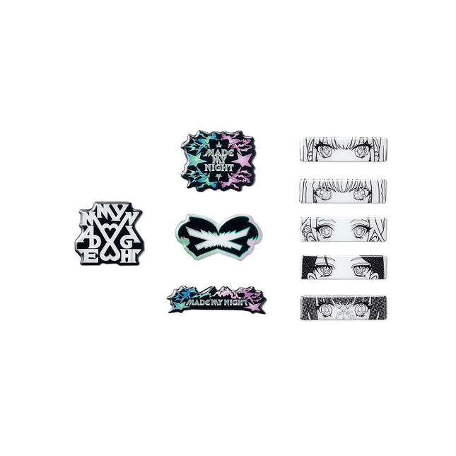 LE SSERAFIM - BRAND OFFICIAL MD STICKER SET - COKODIVE