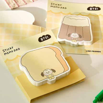 BT21 - BABY BAKERY SHOP MD STICKY MEMO NOTEPADS - COKODIVE