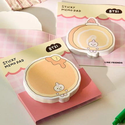 BT21 - BABY BAKERY SHOP MD STICKY MEMO NOTEPADS - COKODIVE