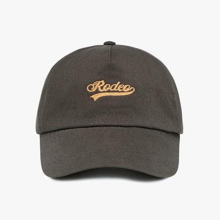 [BTS V PICK] STRANGER - STRANGER STANDARD FIT RODEO SYMBOL COTTON CAP (BROWN) - COKODIVE