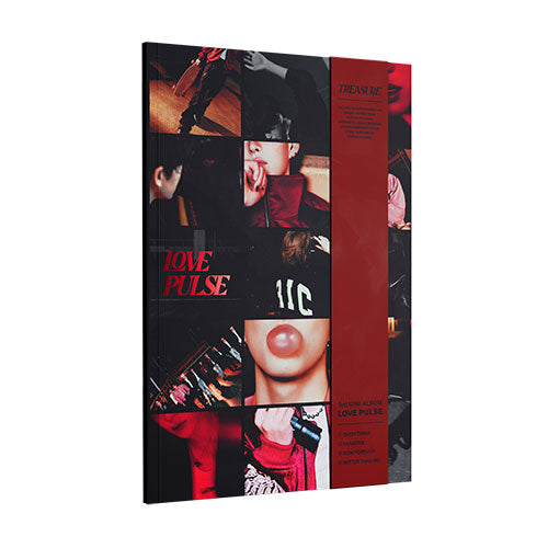 TREASURE - LOVE PULSE 3RD MINI ALBUM YG SELECT GIFT STANDARD STREET VER - COKODIVE