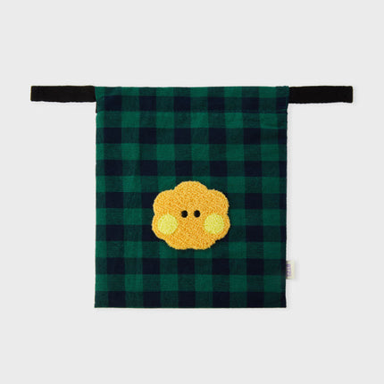 BT21 - MININI BASIC CHECK STRING POUCH