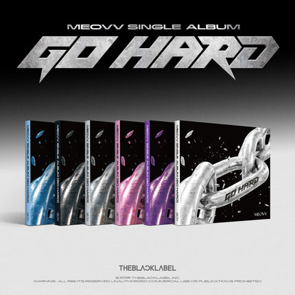 MEOVV - GO HARD SINGLE ALBUM PHOTOBOOK VER SET - COKODIVE