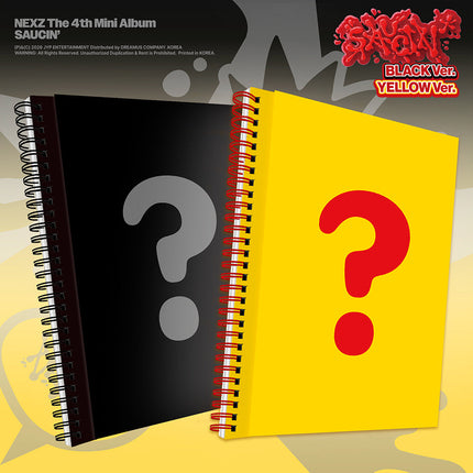 NEXZ - SAUCIN' 4TH MINI ALBUM STANDARD VER SET - COKODIVE