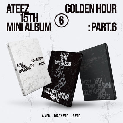 ATEEZ - GOLDEN HOUR : PART.6 15TH MINI ALBUM UNIVERSAL MUSIC GIFT STANDARD SET - COKODIVE