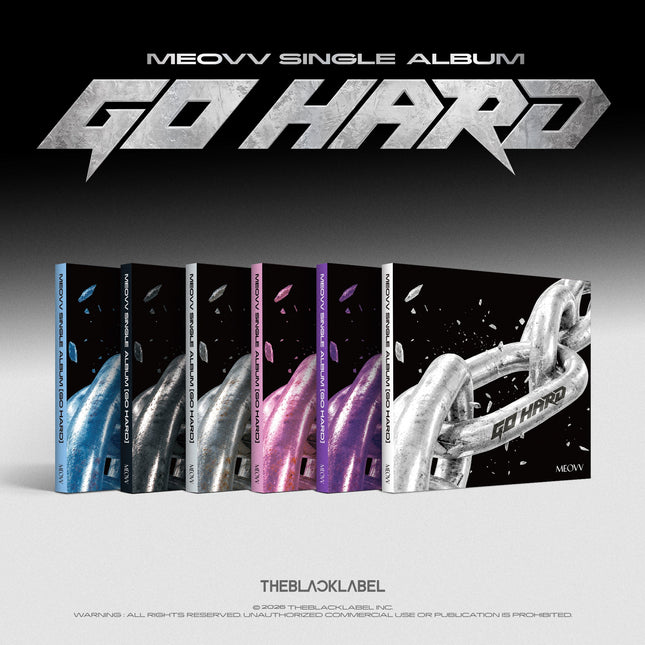 MEOVV - GO HARD SINGLE ALBUM PHOTOBOOK VER SET - COKODIVE