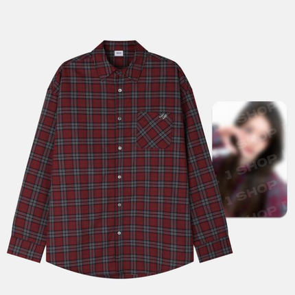 NMIXX - ARTIST LABEL : NMIXX EDITION SULLYOON PLAID SHIRTS - COKODIVE