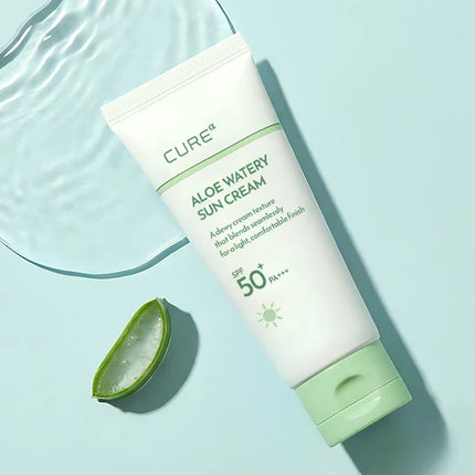 CURE ALPHA ALOE WATERY SUN CREAM 40ML - COKODIVE
