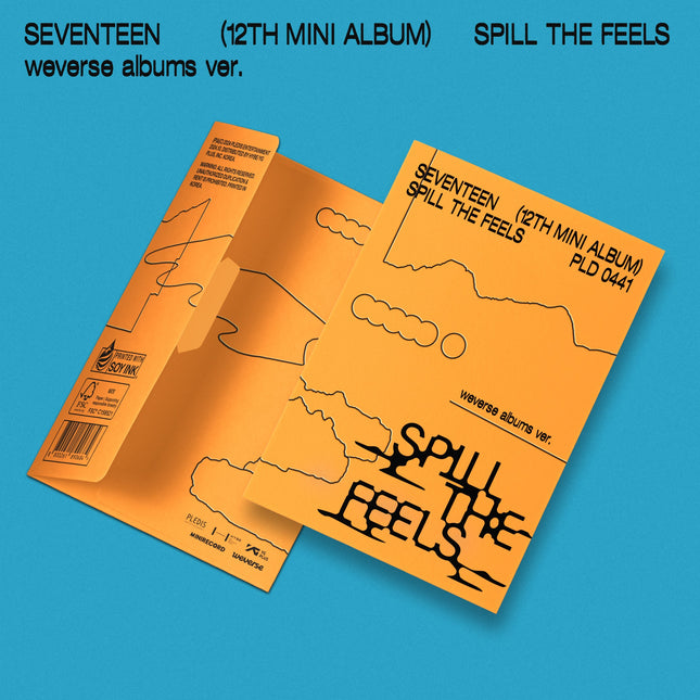 SEVENTEEN - SPILL THE FEELS 12TH MINI ALBUM WEVERSE ALBUMS VER - COKODIVE
