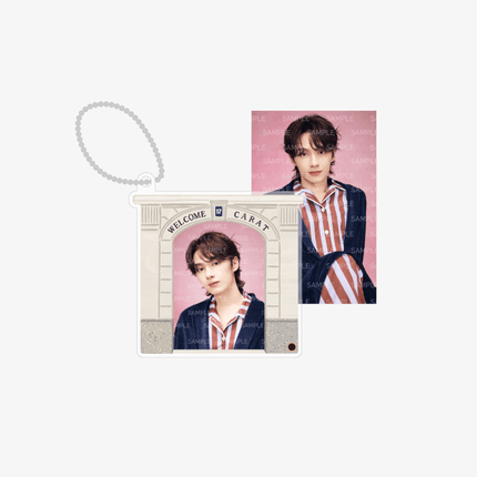 SEVENTEEN - SEVENTEEN IN CARAT LAND 8TH FAN MEEETING OFFICIAL MD ACRYLIC PHOTO KEYRING - COKODIVE
