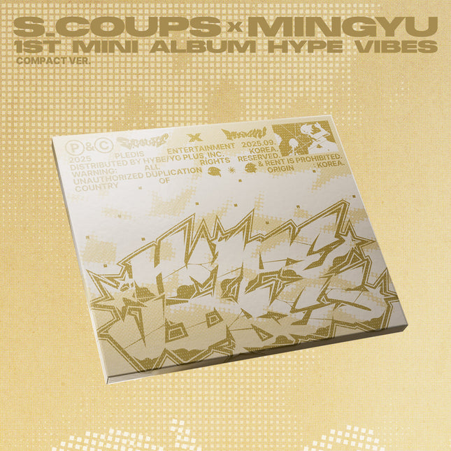 SEVENTEEN S.COUPS X MINGYU - HYPE VIBES 1ST MINI ALBUM COMPACT VER RANDOM
