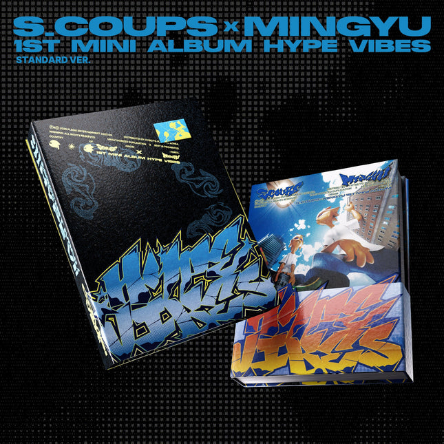 SEVENTEEN S.COUPS X MINGYU - HYPE VIBES 1ST MINI ALBUM OLIVEYOUNG GIFT STANDARD SET - COKODIVE