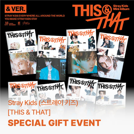 STRAY KIDS - THIS & THAT 10TH MINI ALBUM SOUNDWAVE GIFT & VER RANDOM - COKODIVE