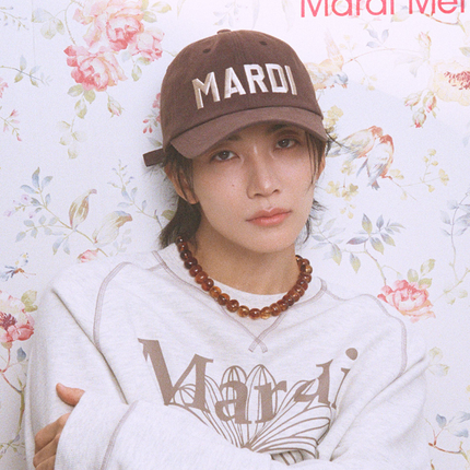 [WITH SVT JEONGHAN] SWEATSHIRT RAGLAN LA FLEUR (OATMEAL TAUPE) - COKODIVE