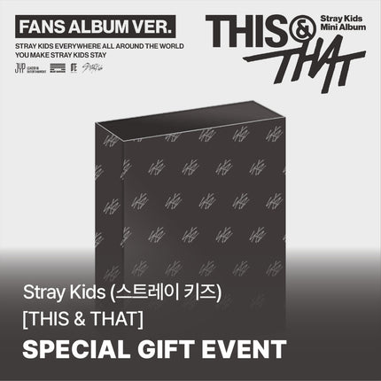 STRAY KIDS - THIS & THAT 10TH MINI ALBUM SOUNDWAVE GIFT FANS ALBUM VER - COKODIVE