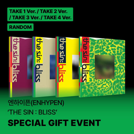 ENHYPEN - THE SIN : BLISS 8TH MINI ALBUM SOUNDWAVE GIFT STANDARD RANDOM - COKODIVE