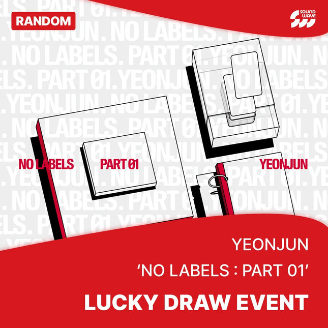 TXT YEONJUN - NO LABELS: PART 01 ALBUM SOUNDWAVE LUCKY DRAW EVENT STANDARD RANDOM - COKODIVE