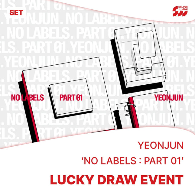 TXT YEONJUN - NO LABELS: PART 01 ALBUM SOUNDWAVE LUCKY DRAW EVENT STANDARD SET - COKODIVE