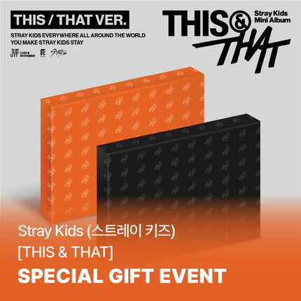 STRAY KIDS - THIS & THAT 10TH MINI ALBUM SOUNDWAVE GIFT STANDARD RANDOM - COKODIVE
