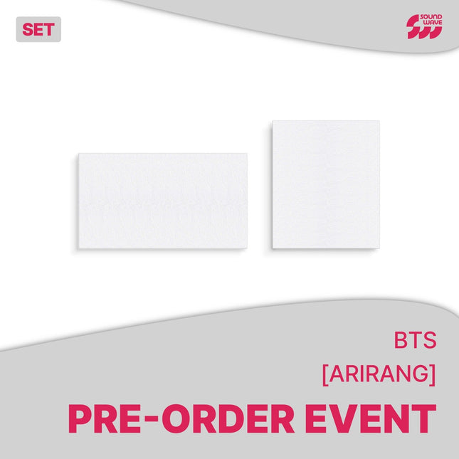 BTS - ARIRANG 5TH ALBUM SOUNDWAVE GIFT STANDARD SET - COKODIVE
