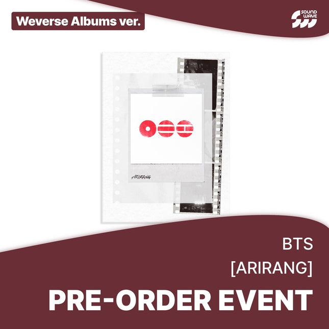 BTS - ARIRANG 5TH ALBUM SOUNDWAVE GIFT WEVERSE ALBUM VER - COKODIVE