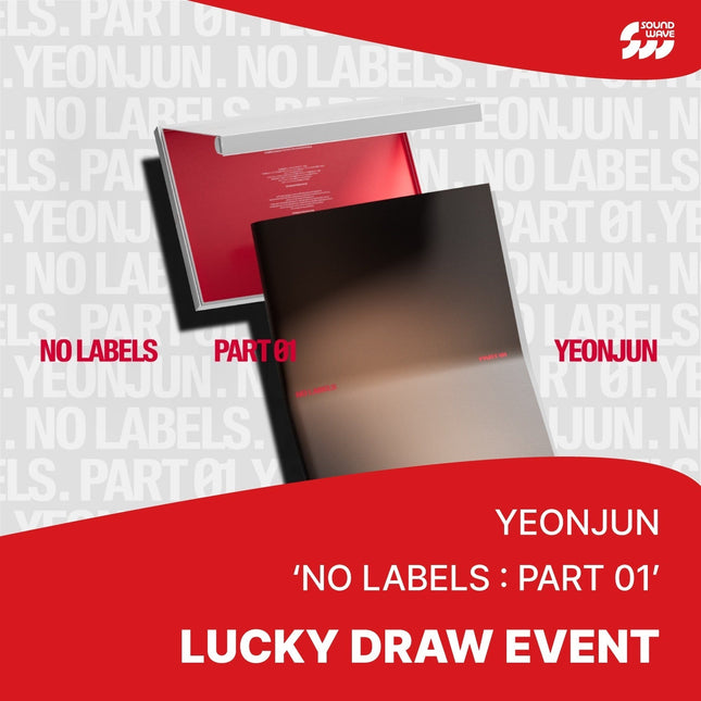 TXT YEONJUN - NO LABELS: PART 01 ALBUM SOUNDWAVE LUCKY DRAW EVENT WEVERSE ALBUMS VER RANDOM - COKODIVE