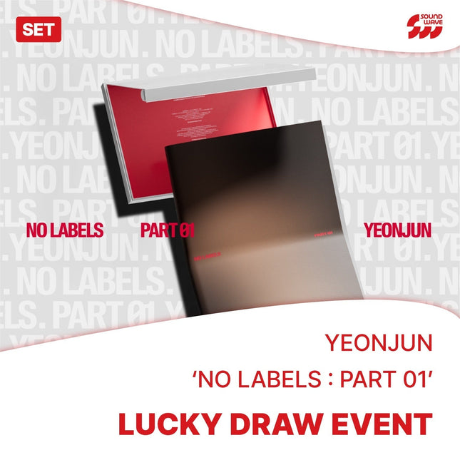 TXT YEONJUN - NO LABELS: PART 01 ALBUM SOUNDWAVE LUCKY DRAW EVENT WEVERSE ALBUMS VER SET - COKODIVE