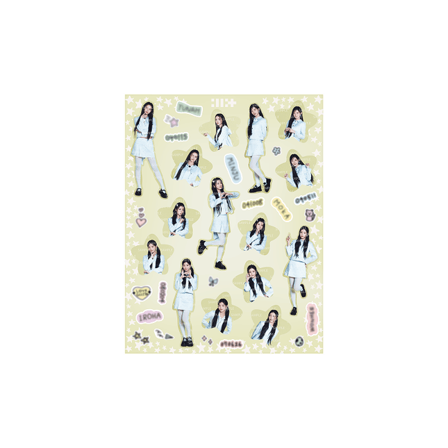 ILLIT - 2025 ILLIT GLITTER DAY IN SEOUL OFFICIAL MD STICKER SET - COKODIVE