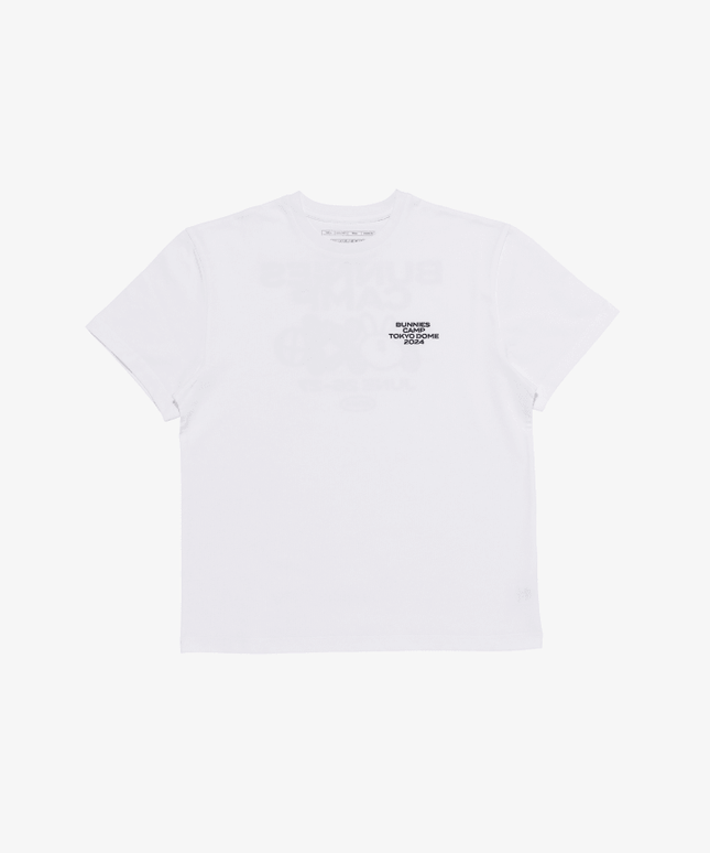 NEWJEANS - BUNNIES CAMP 2024 TOKYO DOME OFFICIAL MD T-SHIRTS (WHITE) - COKODIVE