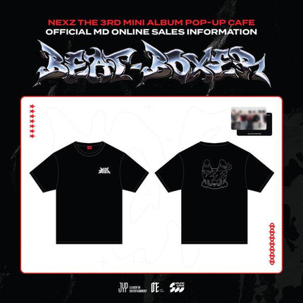 NEXZ - BEAT-BOXER POP-UP CAFÉ OFFICIAL MD T-SHIRT - COKODIVE