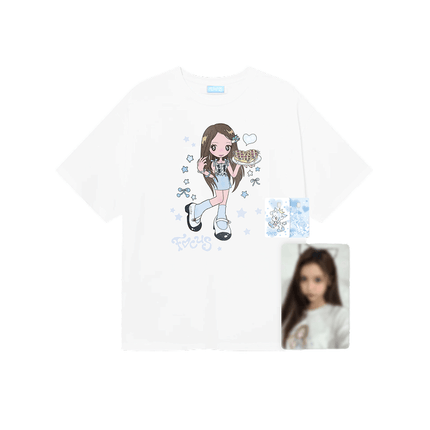 HEARTS2HEARTS - FOCUS 1ST MINI ALBUM OFFICIAL MD T-SHIRT SET - COKODIVE