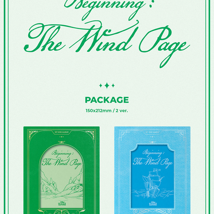 THE WIND - BEGINNING THE WIND PAGE 1ST MINI ALBUM - COKODIVE