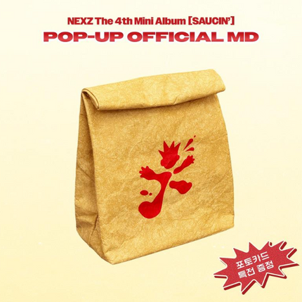 NEXZ - SAUCIN' POP UP OFFICIAL MD TAKE-OUT POUCH - COKODIVE