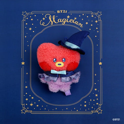 BT21 - MAGICIAN SMALL MININI PLUSH KEYRING - COKODIVE