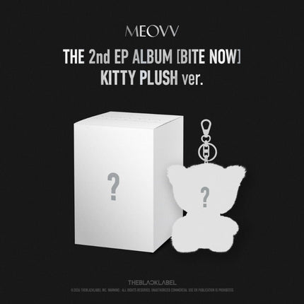 MEOVV - BITE NOW 2ND EP ALBUM TBL GIFT KITTY PLUSH VER - COKODIVE