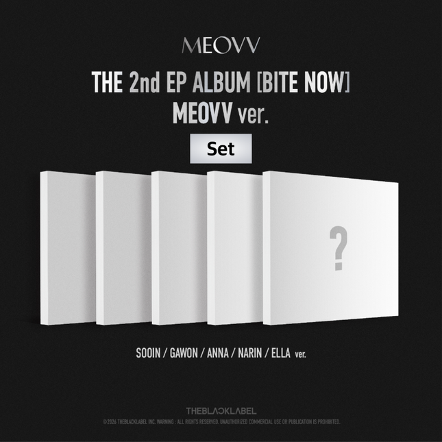 MEOVV - BITE NOW 2ND EP ALBUM TBL GIFT MEOVV VER SET - COKODIVE
