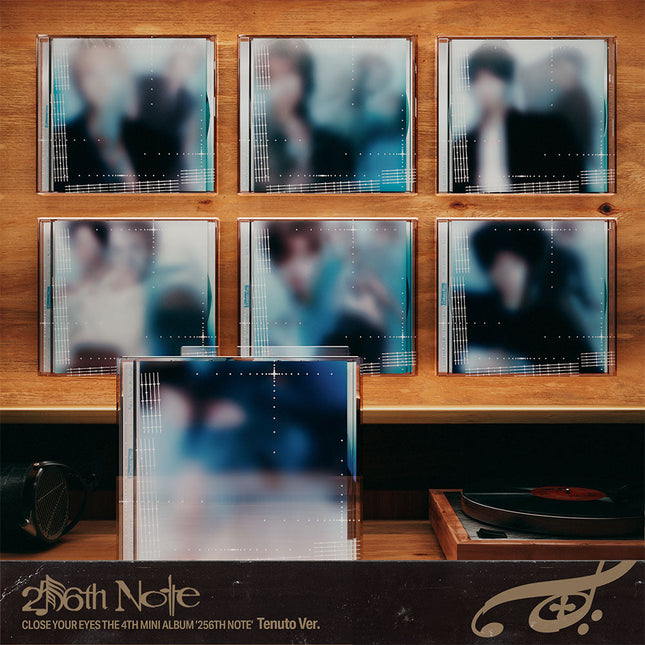 CLOSE YOUR EYES - 256TH NOTE 4TH MINI ALBUM TENUTO VER RANDOM - COKODIVE