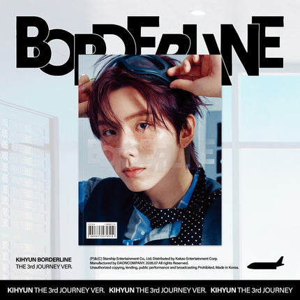 MONSTA X KIHYUN - BORDERLINE 2ND EP ALBUM STARSHIP GIFT THE 3RD JOURNEY VER - COKODIVE
