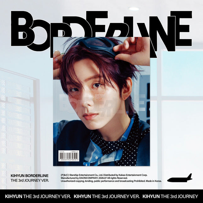 MONSTA X KIHYUN - BORDERLINE 2ND EP ALBUM STARSHIP GIFT THE 3RD JOURNEY VER - COKODIVE