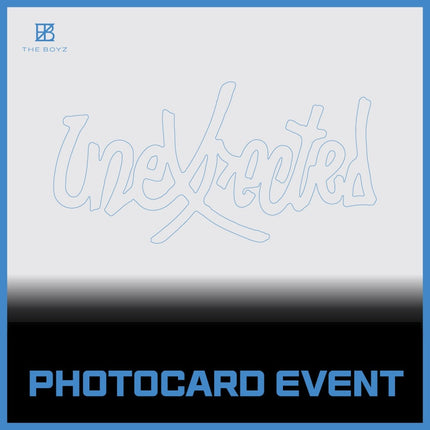 THE BOYZ - UNEXPECTED 3RD ALBUM EVERLINE PHOTOCARD EVENT PHOTOBOOK VER RANDOM - COKODIVE