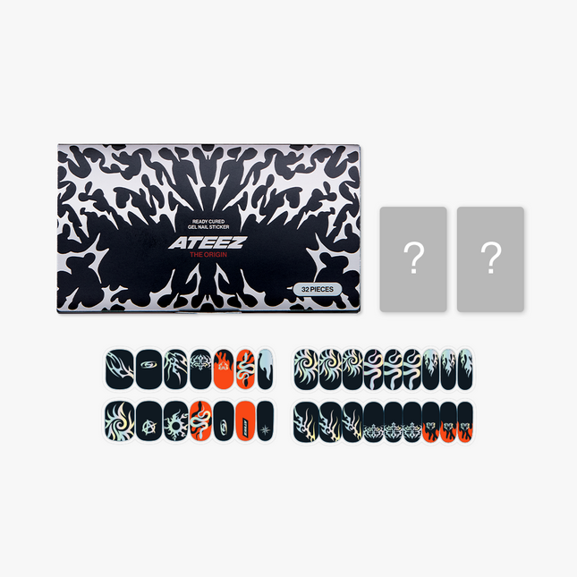 ATEEZ - READY CURED GEL NAIL STICKER : THE ORIGIN - COKODIVE