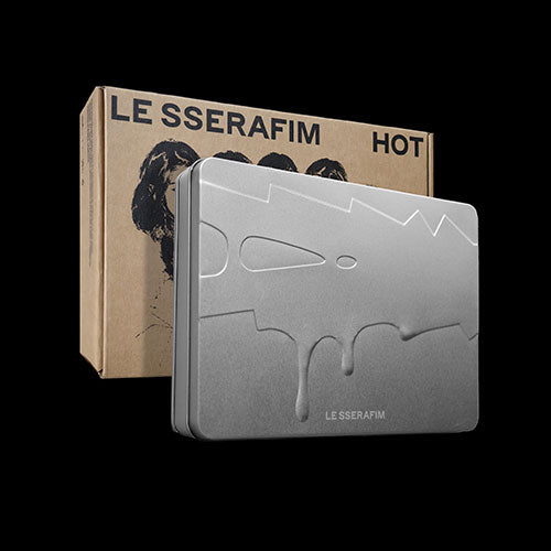 LE SSERAFIM - HOT 5TH MINI ALBUM TIN CASE VER - COKODIVE