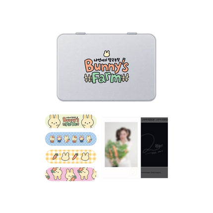 TWICE NAYEON - BUNNY'S FARM OFFICIAL MD TIN CASE & BANDAGE SET - COKODIVE