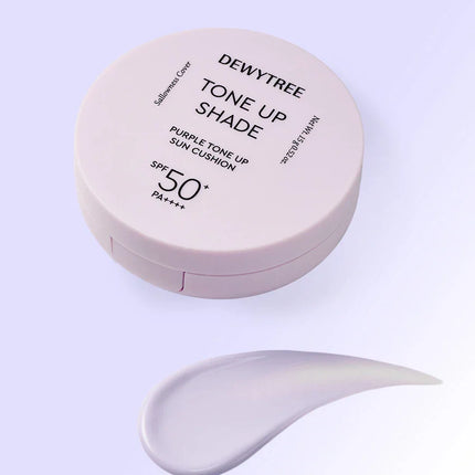 DEWYTREE TONE UP SHADE SUN CUSHION PURPLE - COKODIVE