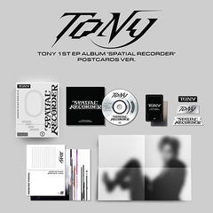 TONY - SPATIAL RECORDER 1ST EP ALBUM POSTCARD VER AP - COKODIVE